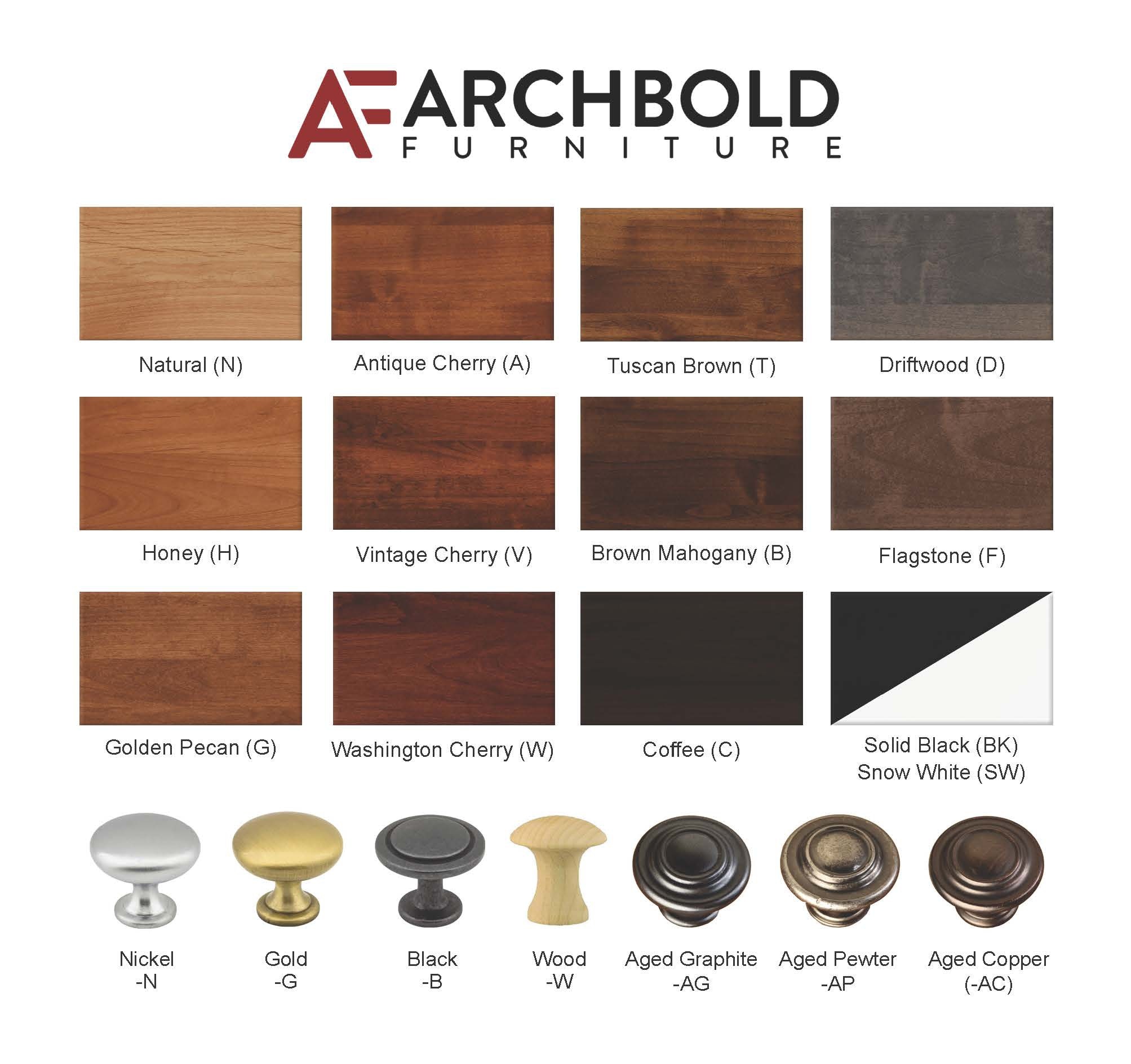 Archbold Furniture Alder Bookcase 36 x 48 63648